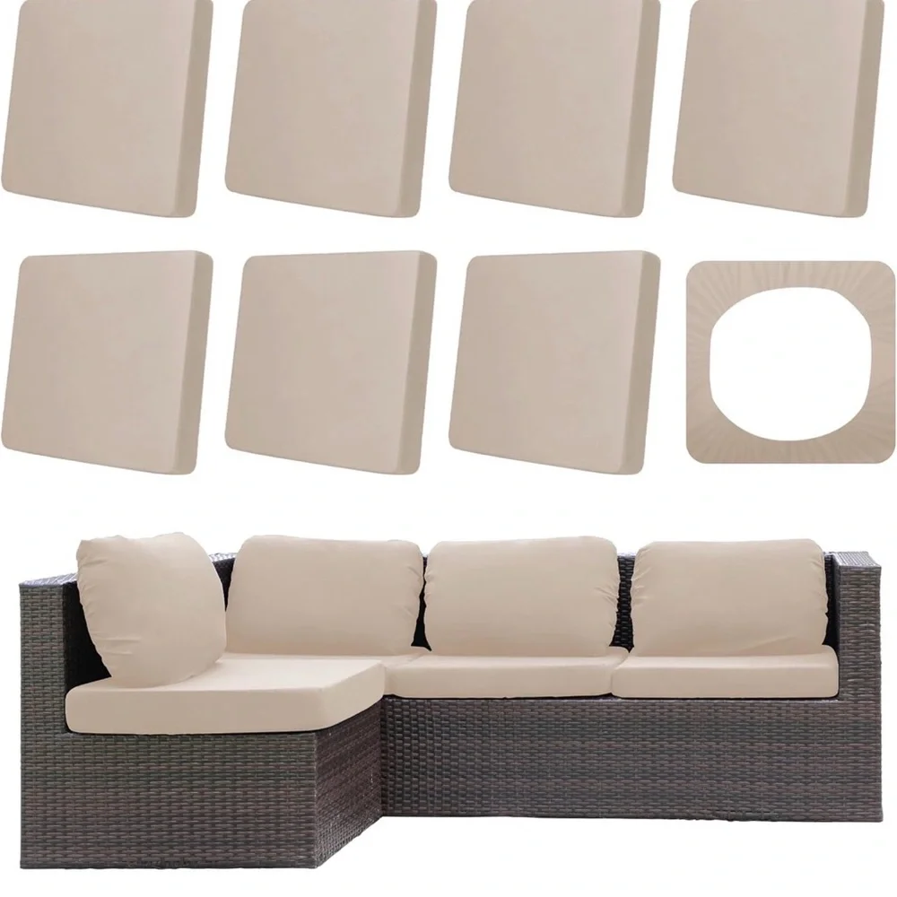 Elegant Cream Outdoor Cushion Covers